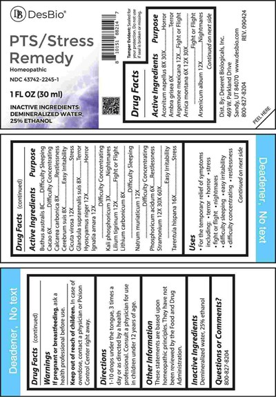 Pts/stress  Remedy (Dsrt0639 Pts Stress Remedy 9 10 24)